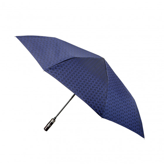 Mini-Parapluie pliant pour Homme Cubique automatique poignée bois droite