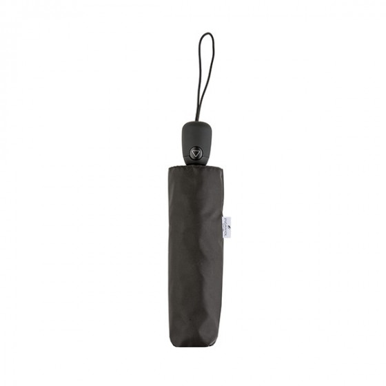 Parapluie Essentiel Uni Noir pliant mini-automatique