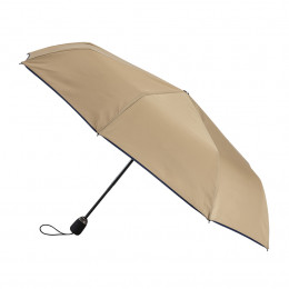 Parapluie Pliant Femme Beige finition Marine
