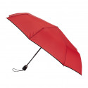 Parapluie Femme Pliant Rouge finition Noire