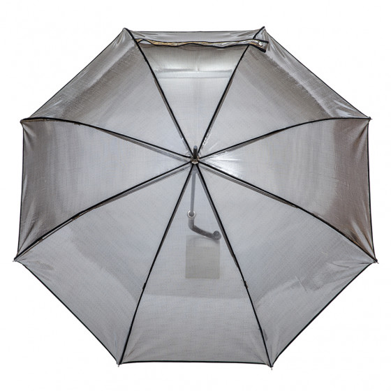 Parapluie irisé transparent noir