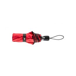 Parapluie Femme Pliant Rouge finition Noire