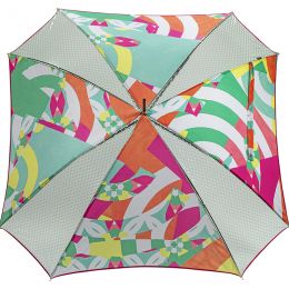 Parapluie femme canne RECTANGLE FASCINATION