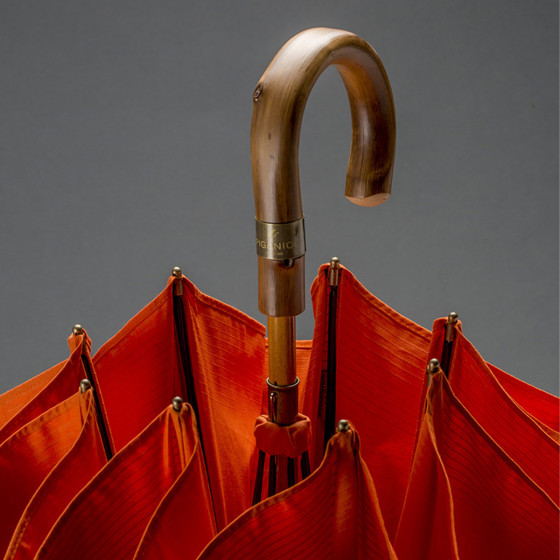 Parapluie L'Aurillac Femme Orange poignée
