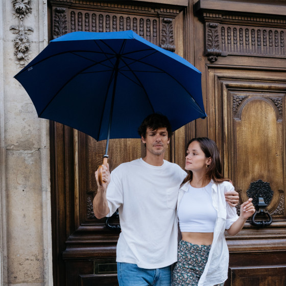 Parapluie de Golf droit manuel bleu Ritz