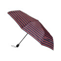 Parapluie Femme Pliant Marinière MARINE ROUGE