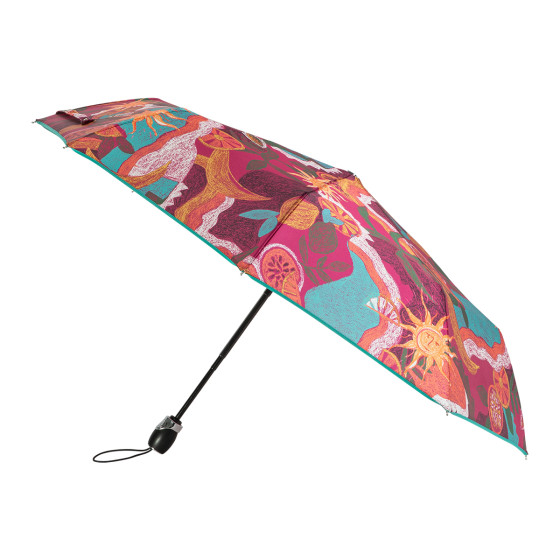 Parapluie femme pliant LIMONCELLO côté