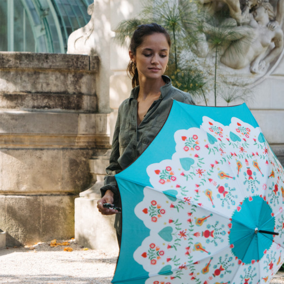 Parapluie femme canne GYPSI SHOOTING