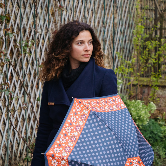 Parapluie femme canne EDELWEISS shooting