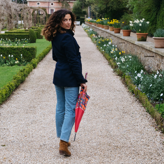 Parapluie femme canne NÉON PUMPKINS shooting