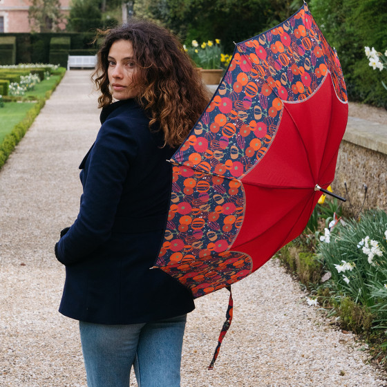 Parapluie femme canne NÉON PUMPKINS shooting