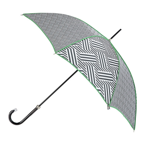 Parapluie femme canne CONNEXION côté ouvert