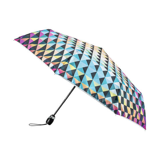 Parapluie femme pliant PIXELS côté ouvert