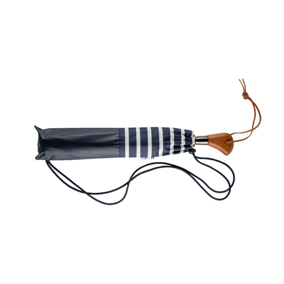 ParaOmbrelle Golf Pliant Automatique Marinière ANTI UV UPF 50+