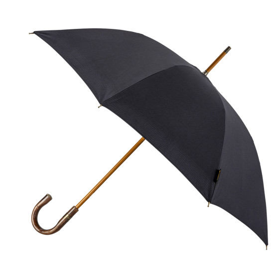 Parapluie L'Aurillac Piganiol Homme Noir côté