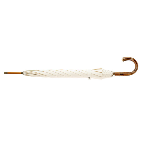 Parapluie L'Aurillac Ecru pour femme fermé
