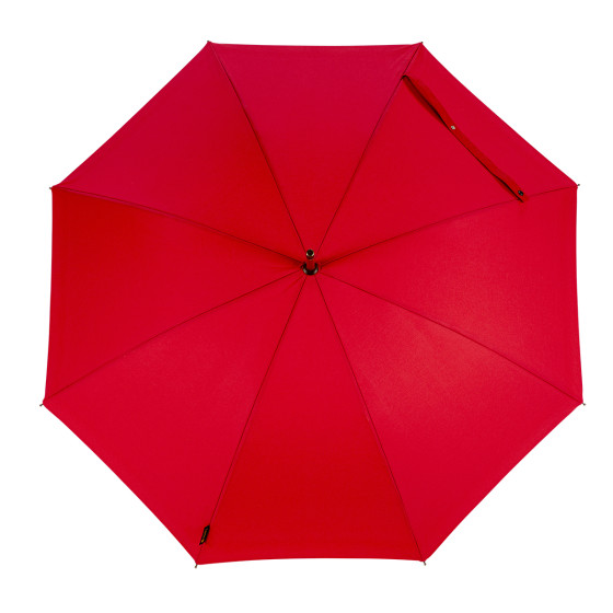 Parapluie L'Aurillac Rouge pour femme face