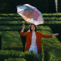 Parapluie femme canne CARNET DE VOYAGE