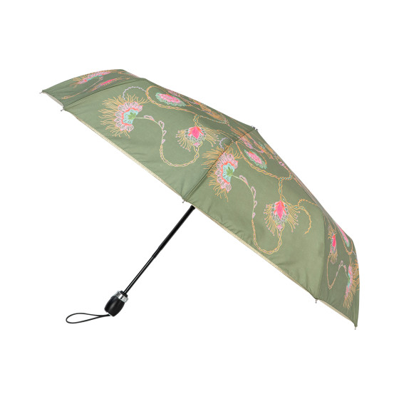 Parapluie femme pliant IKEBANA ouvert côté