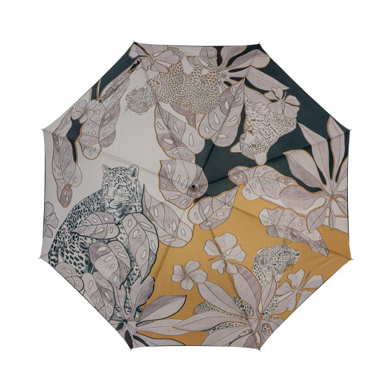 Parapluie femme canne SAVANE face