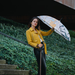 Parapluie femme canne SAVANE shooting