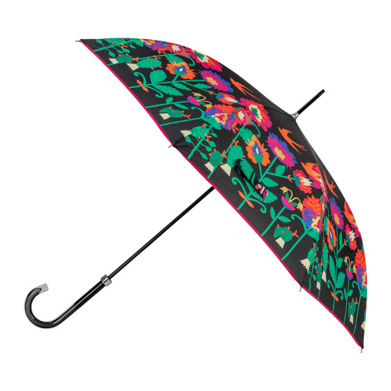 Parapluie femme canne ROOIBOS ouvert côté