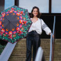 Parapluie femme canne ROOIBOS