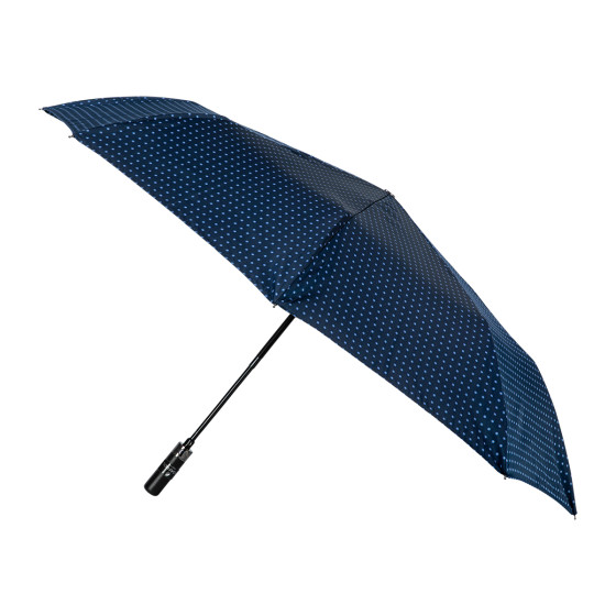 Mini-Parapluie Pliant Homme Milano automatique poignée bois droite