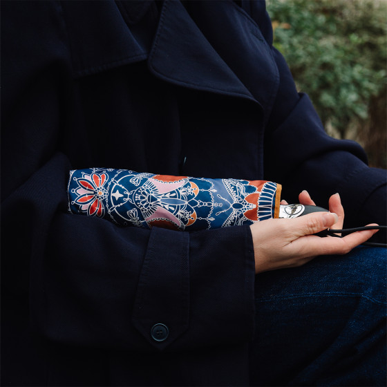 Parapluie femme pliant MANDALA PAPILLONS SHOOTING