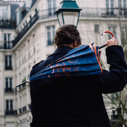 Parapluie femme canne SKYLINE shooting