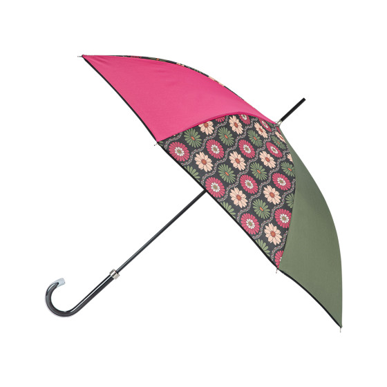 Parapluie femme canne WALLPAPER côté