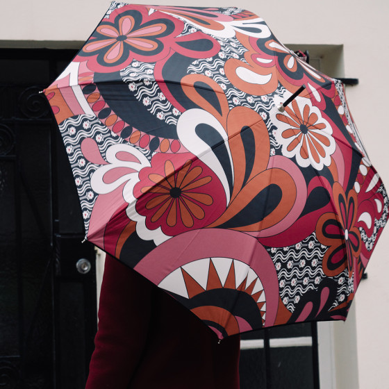 Parapluie femme canne HIPPIE shooting