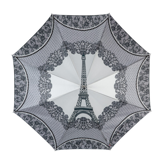 Parapluie femme canne PARIS GLAMOUR face