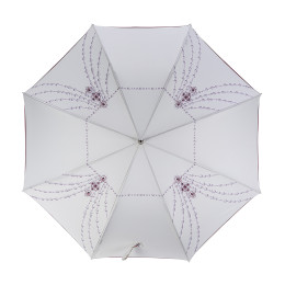 Parapluie femme canne PERLES shooting