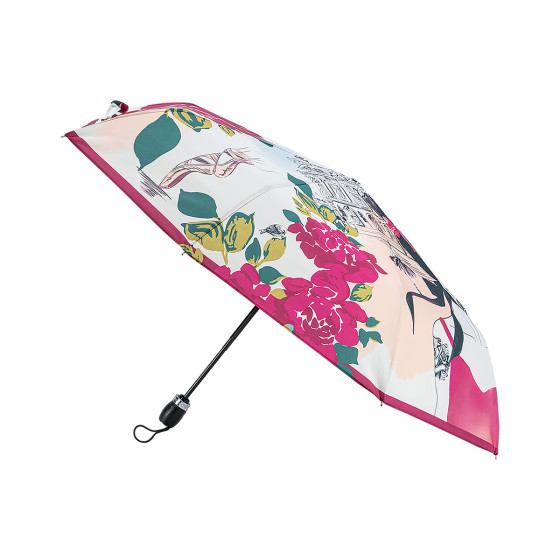 Parapluie femme pliant BALLERINE côté