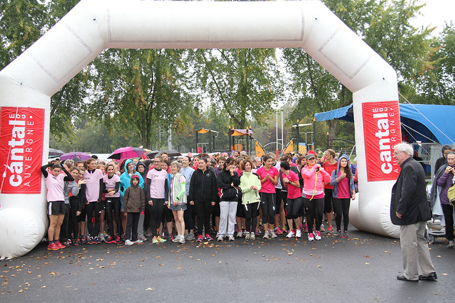 Départ de la course Aurillac pour Elles le 3 octobre 2021