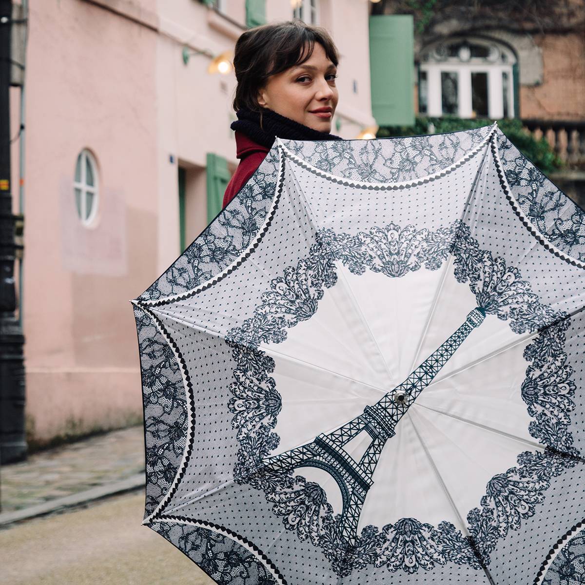 Totes Parapluie Micro Mini à ouverture automatique - Assortiment de